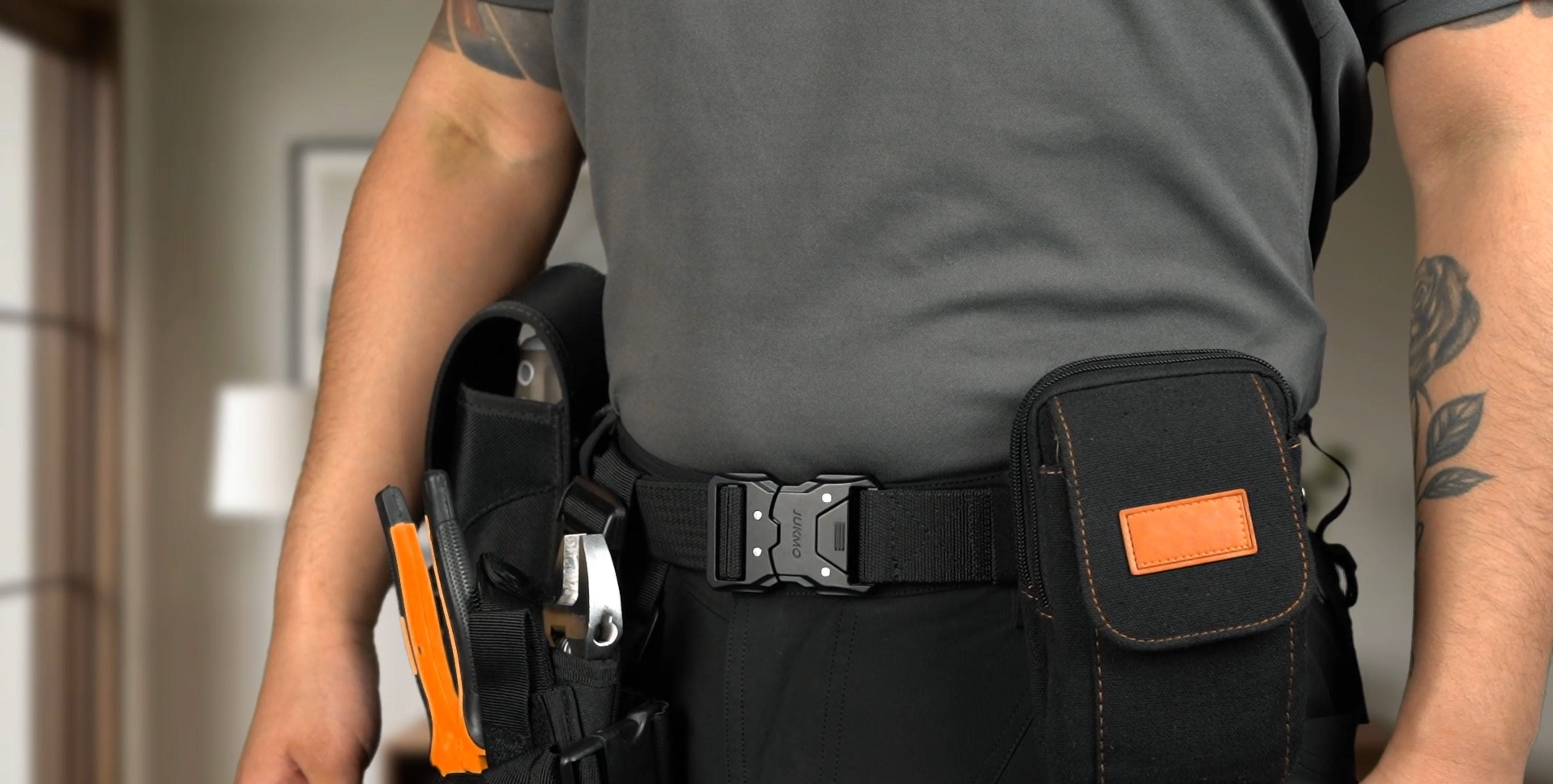 JUKMO Quick Release Tactical Belt, Military Work 1.5