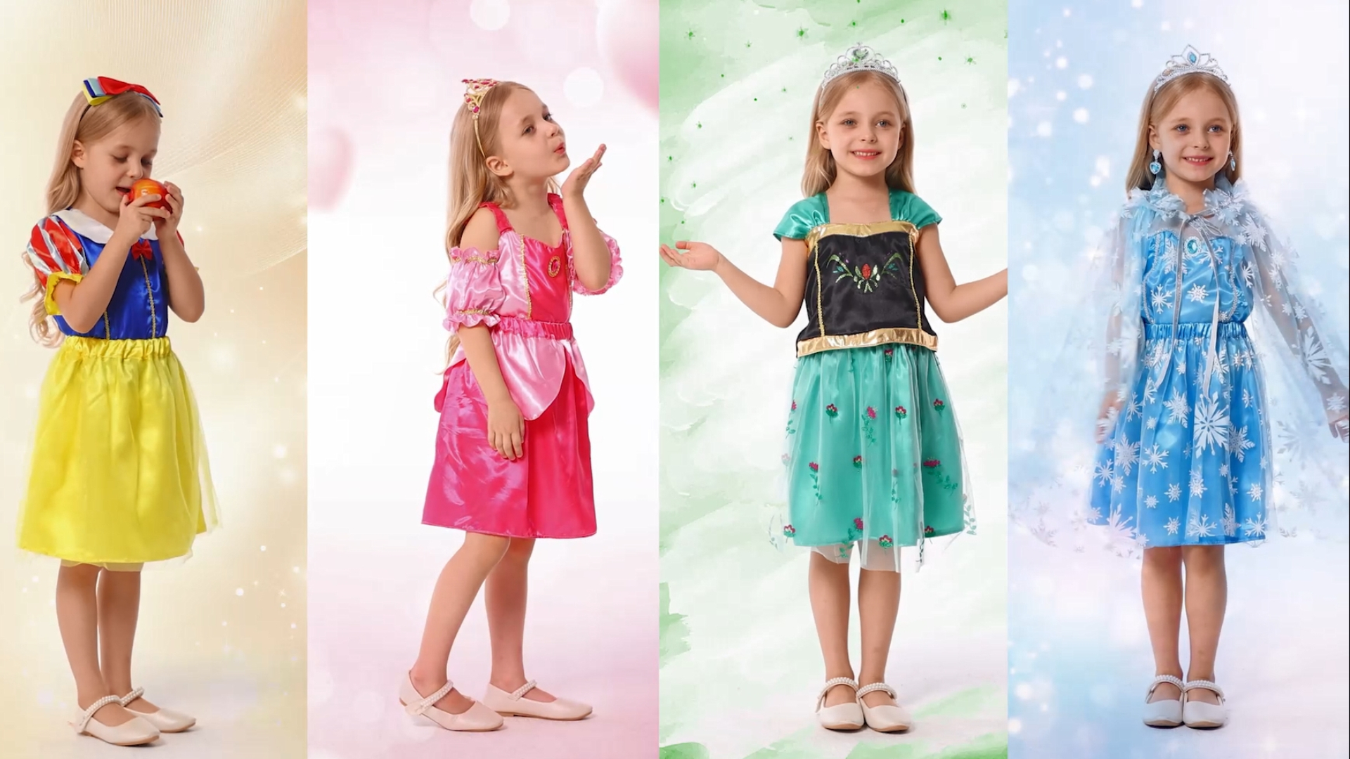 Disfraz de Princesa para Niñas de 3 a 6 años miniatura 7