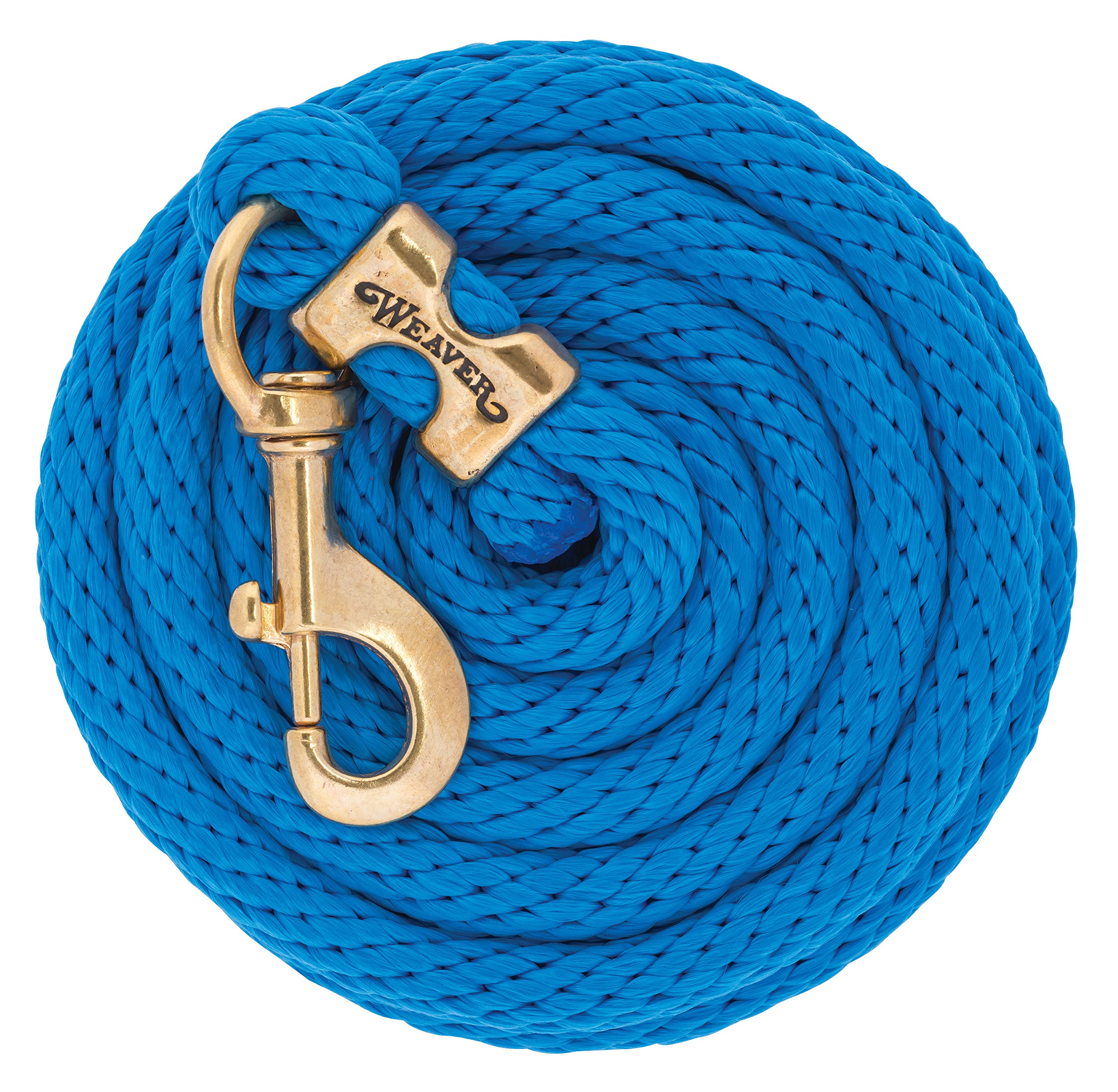Weaver Equine Performance Lead Rope, Long Horse Lead Rope with Quick Halter Attachment, Soft Comfort Grip, Barn Horse Tack for Daily Use &amp; Showing
