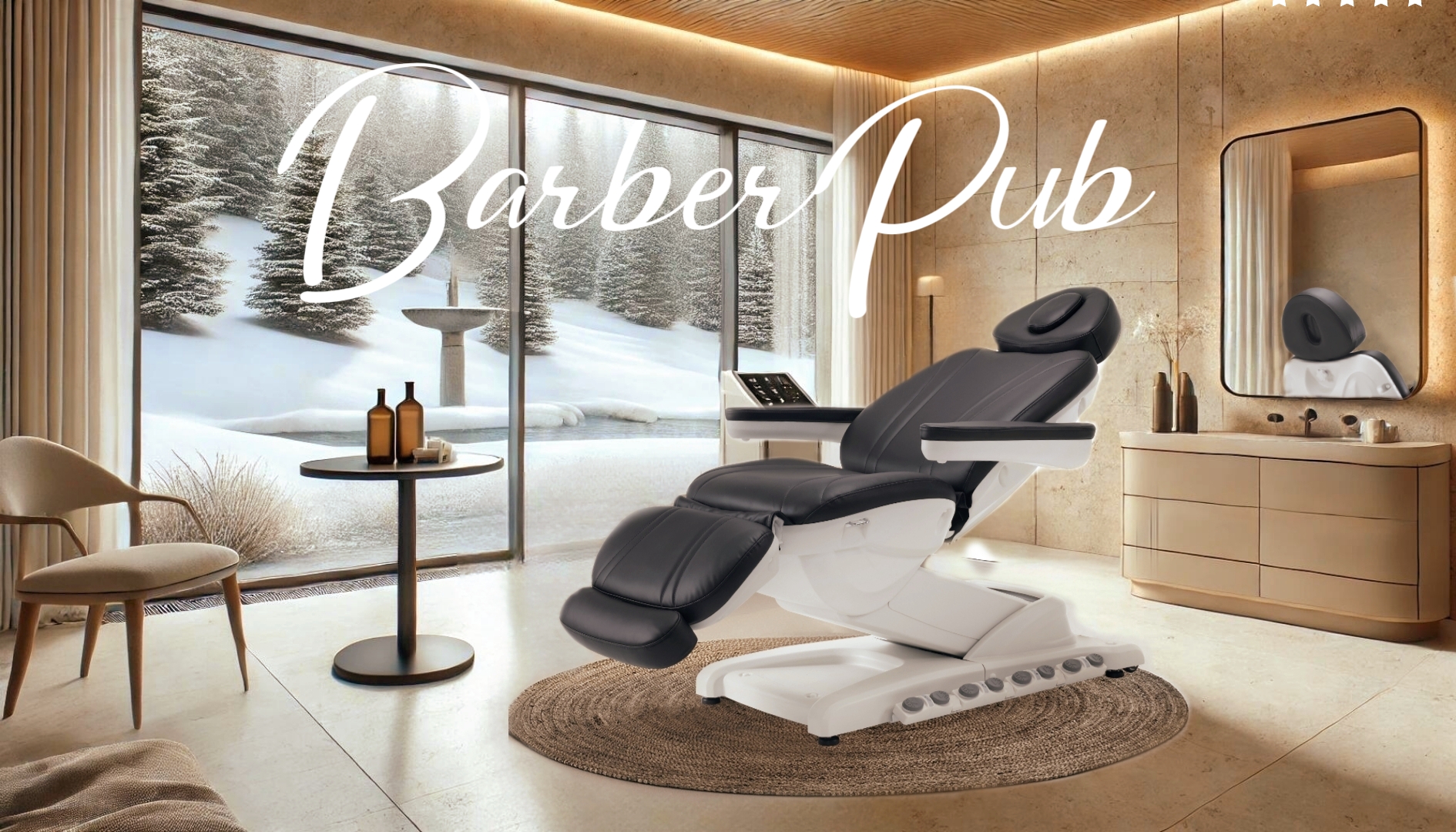 Amazon.com: BarberPub Full Electrical 4 Motor Facial Beauty Bed