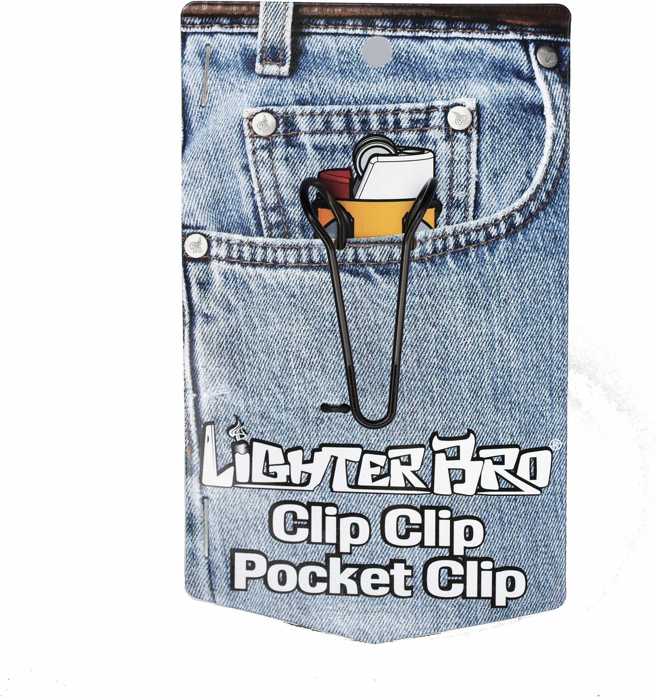 ClipClip Pocket/Belt Clip Accessory Bic Lighter Multitool