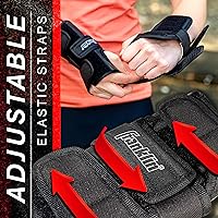 Vista 4 de Franklin Sports Rodilleras para jóvenes/adultos, coderas, muñequeras 3 en 1 juego de protección para patinaje - monopatín - ciclismo