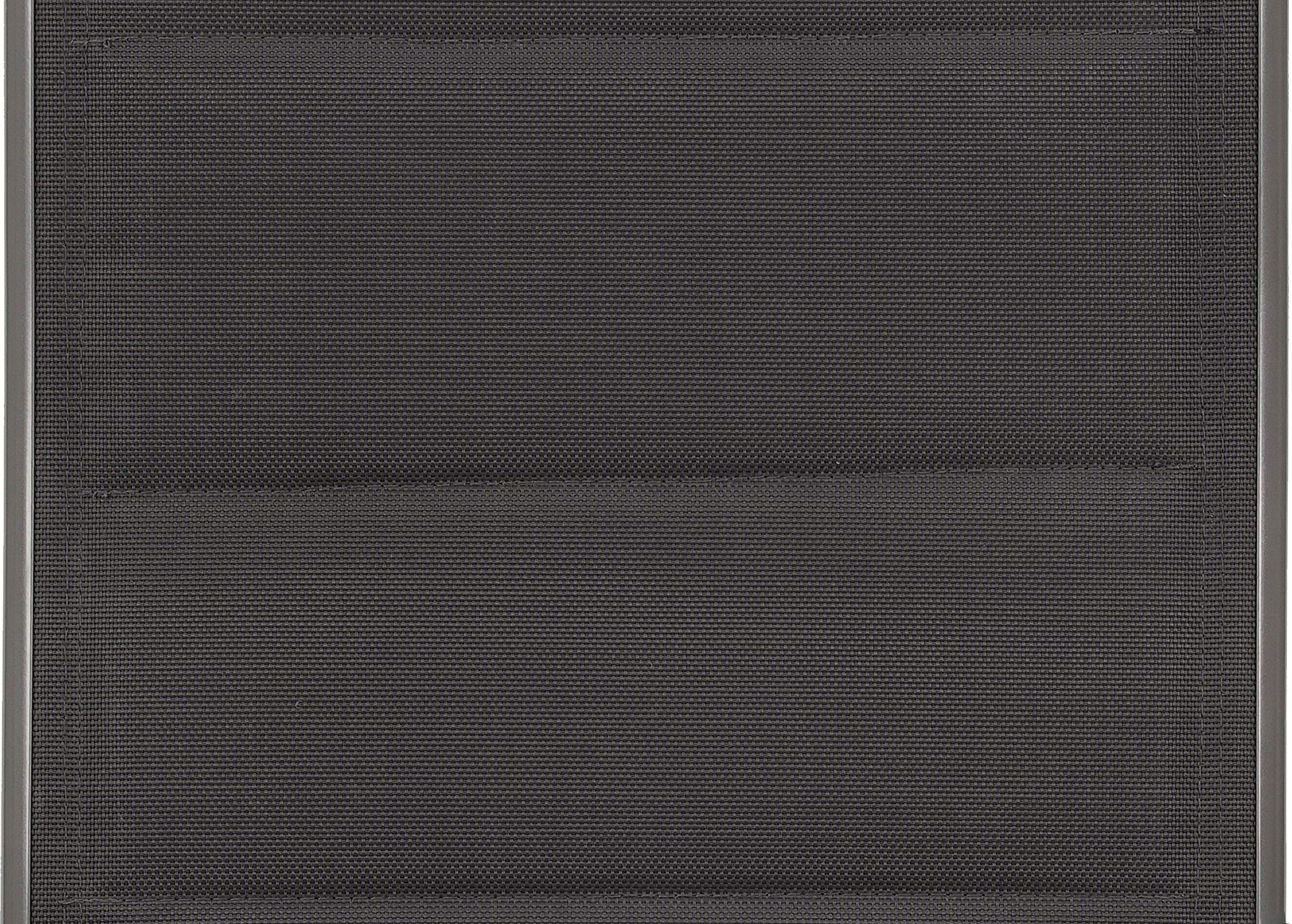 BRUBAKER Set de 2 Sillas de Jardín Milano - Respaldo Alto Plegable | Respaldo Regulable en 8 Posiciones - Sillas Plegables Aluminio - Resistentes a la Intemperie - Gris Plateado