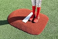 Vista 3 de Portolite - Montículo de lanzamiento juvenil económico de 4" de una pieza - Montículos de lanzamiento