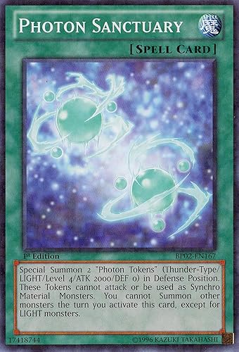 YU-GI-OH! - Santuario de fotones (BP02-EN167) - Battle Pack 2: War of the Giants - 1ª edición - Mosaic Rare