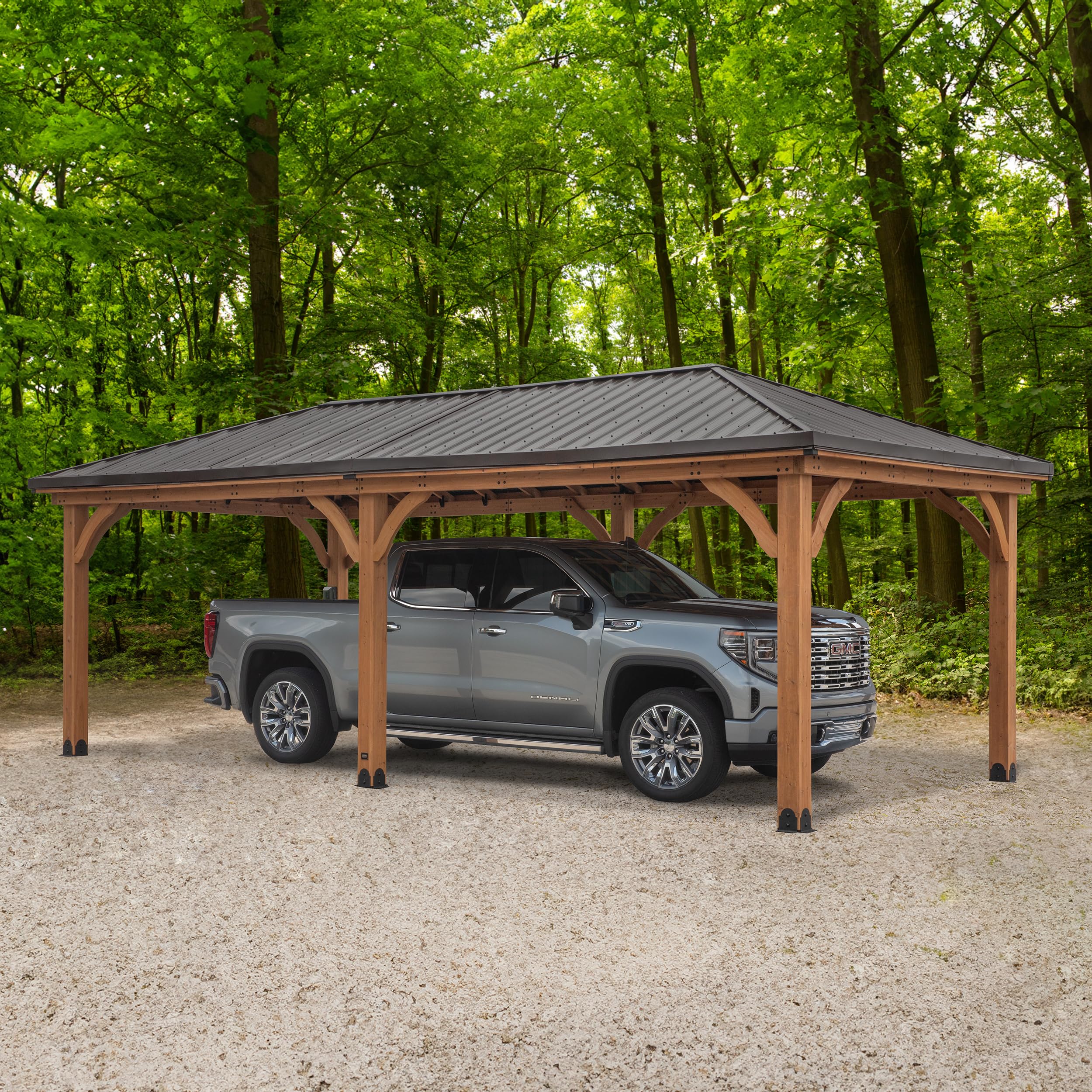 Amazon.com : Backyard Discovery Barrington 24' x 12' Cedar Wood