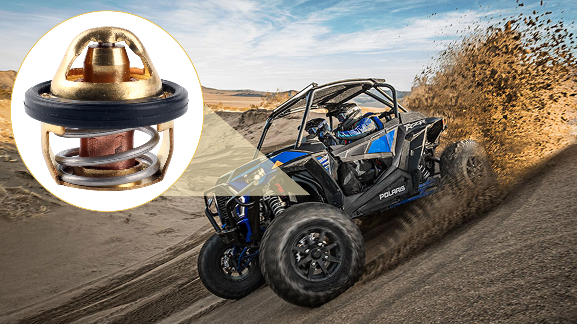 MOTEUR THERMOSTAT POUR RANGER 4X4 800 EFI ALL OPTIONS 2011 La Référence - Foto 10