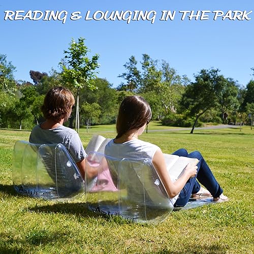 Miniatura 2 de GoSports AirWedge sillas de playa inflables Relájese con la comodidad del aire pack x 2