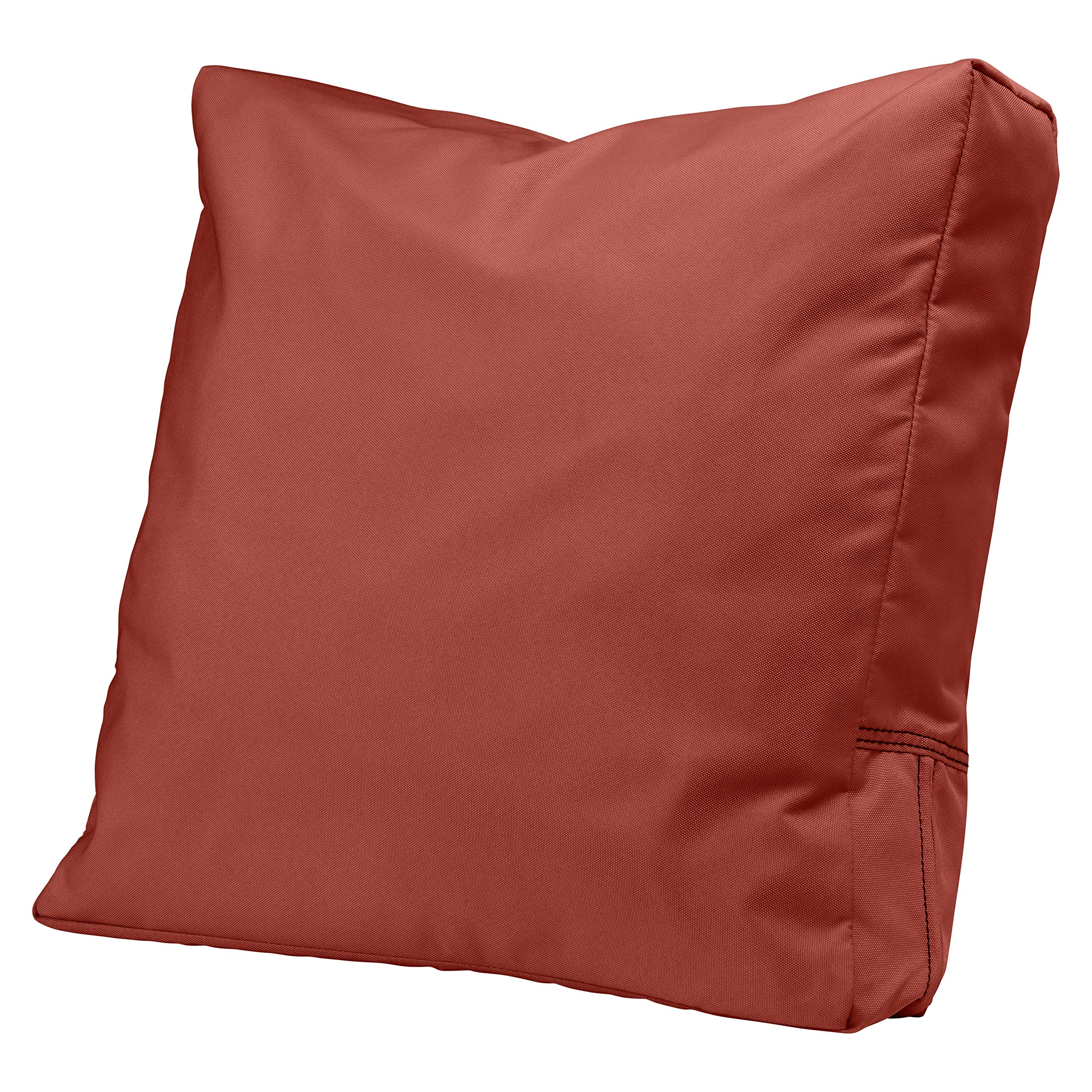Classic Accessories Ravenna Water-Resistant Patio Lounge Chair/Loveseat Back Cushion, 21 x 20 x 4 Inch, Spice
