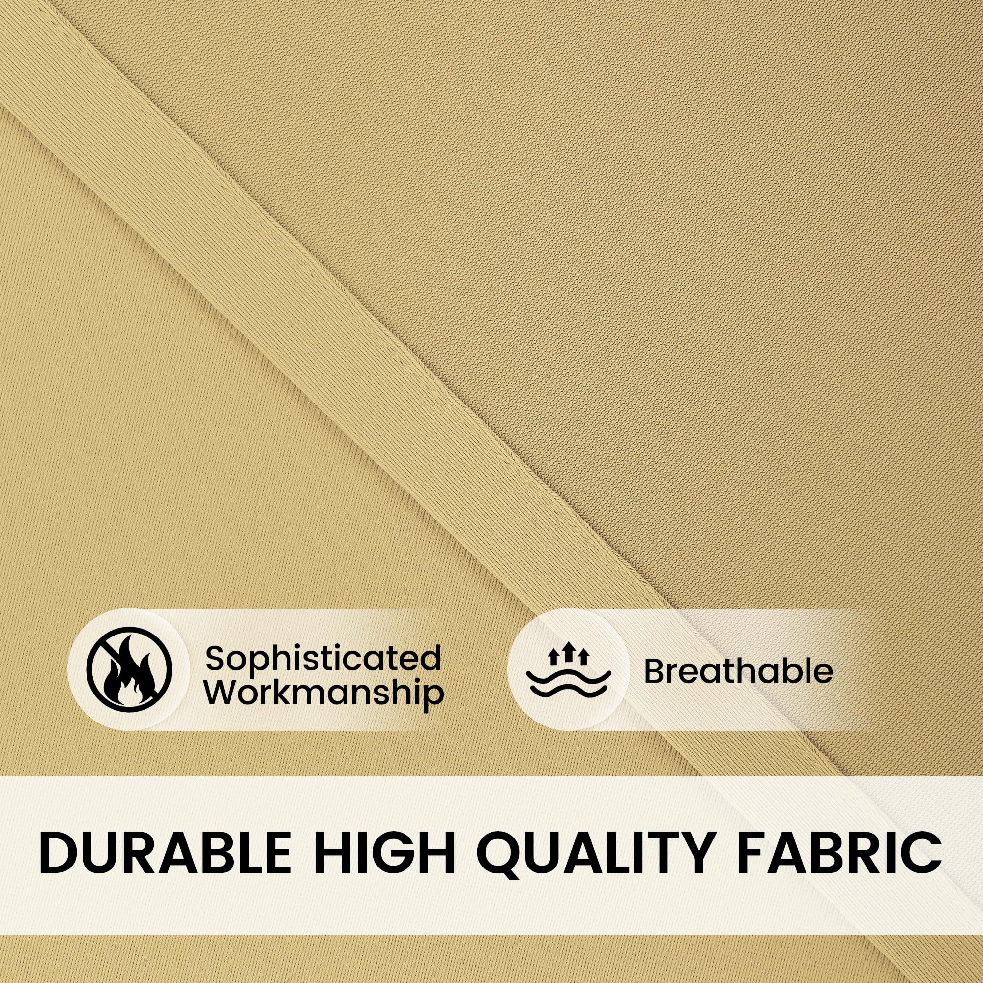 Hospital Privacy Curtains - Flame Retardant Beige -4 Hospital Privacy Curtains - Flame Retardant Beige -4