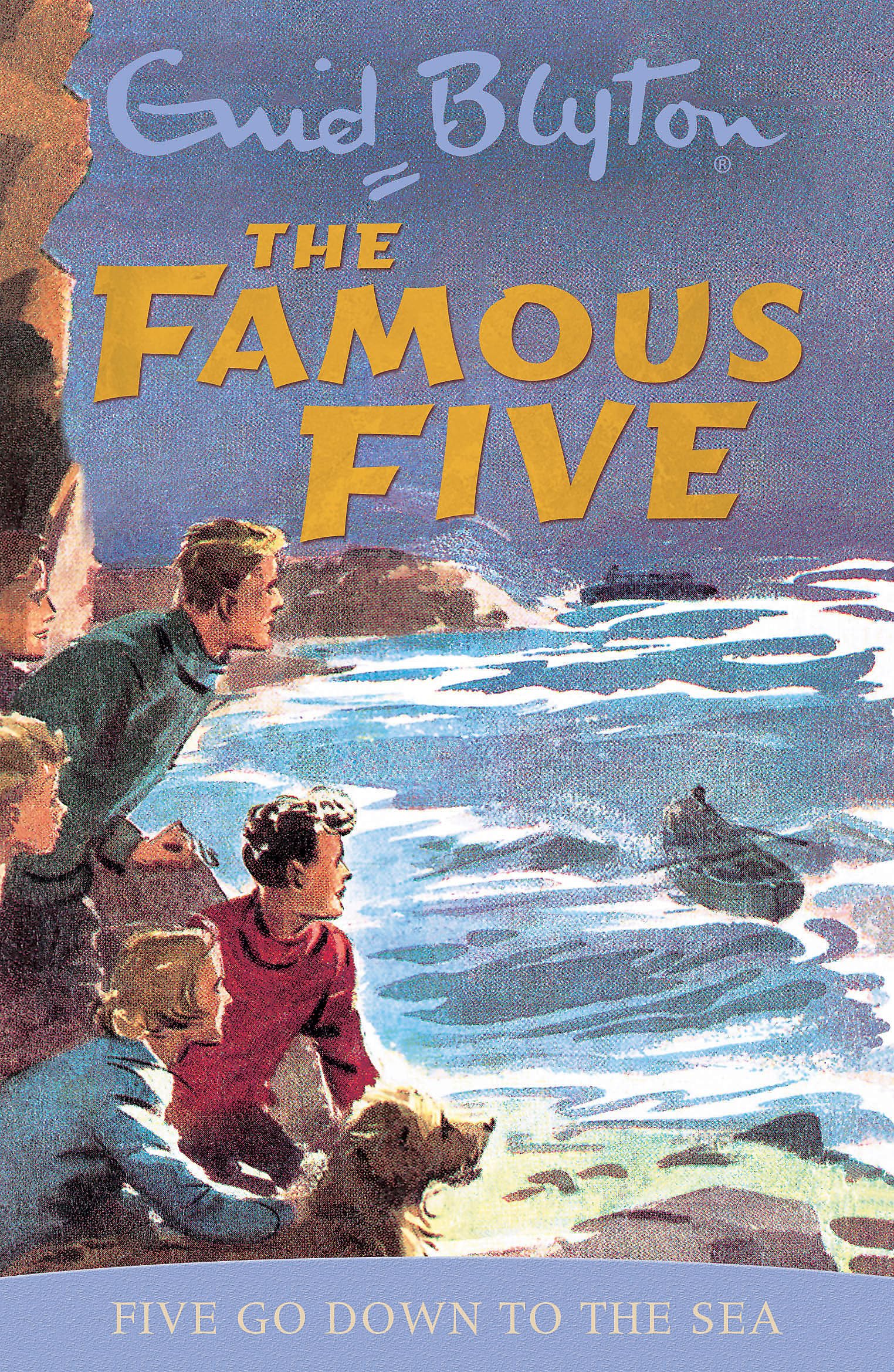 Famous Five: Five Go Down To The Sea by Enid Blyton - 9780340681176