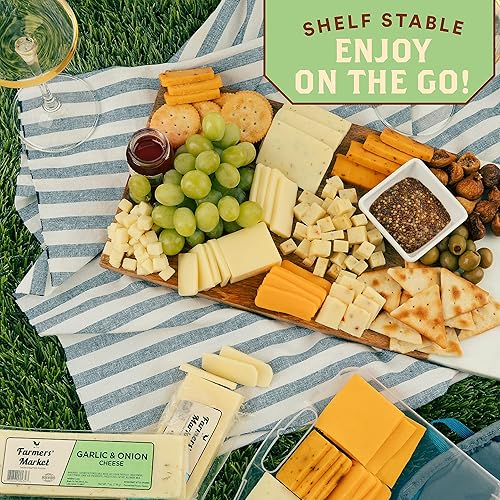 Miniatura 4 de Farmers Market Sharp Cheddar - Bloque de queso de 7 onzas