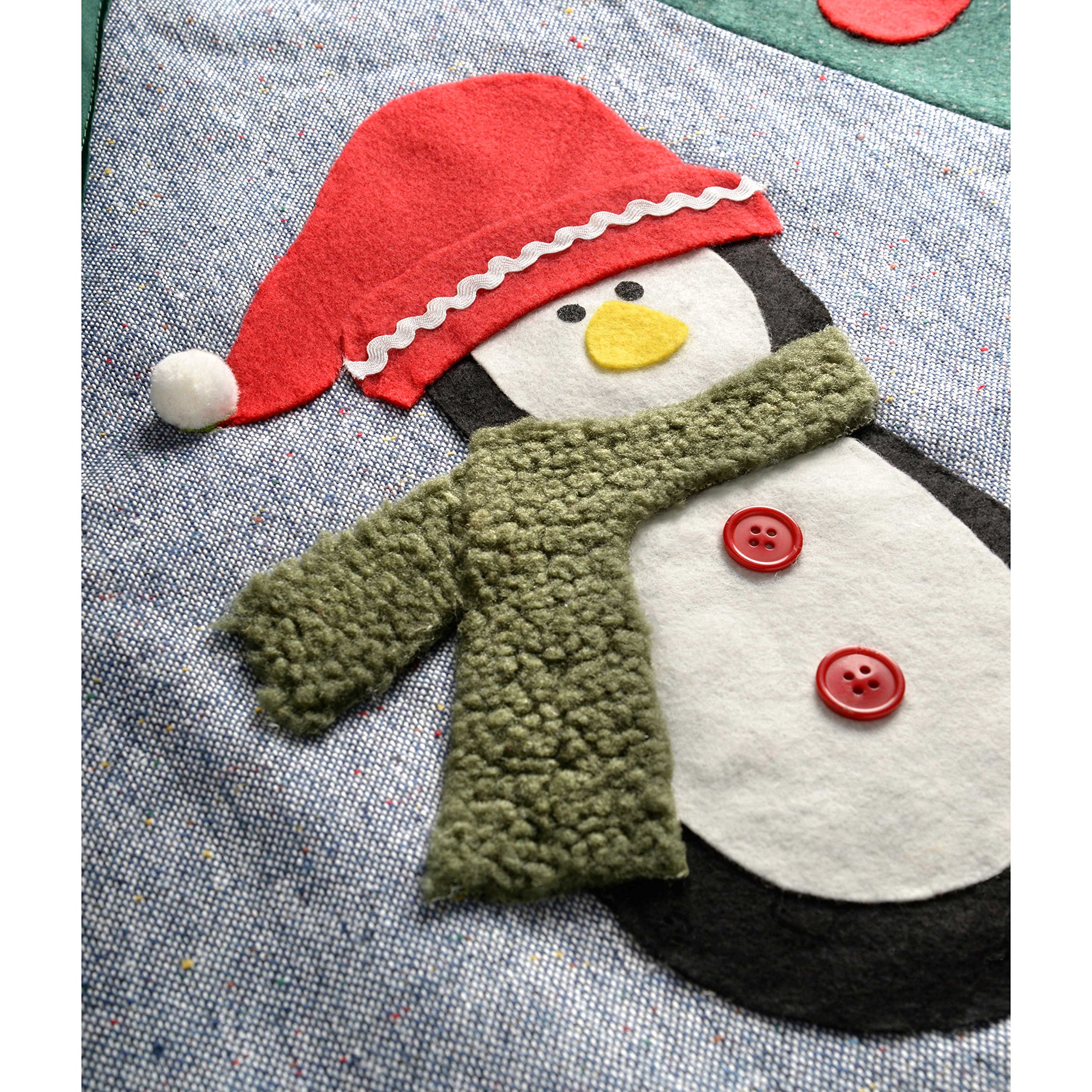 WeRChristmas Christmas Character Tree Skirt Decoration, 120 cm - Large, Multi-Colour, Multicolour, 120 x 120 x 2 cm - Image 3