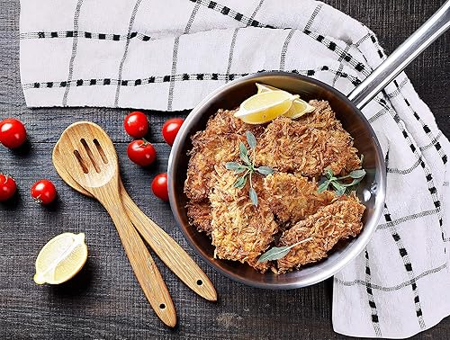 Miniatura 3 de Toallas de cocina Utopia Toallas plato Super absorbentes tela de rizo 100 algodón hilado y suave Dobby Stripe tamaño 15x 25pulgadas 12unidades