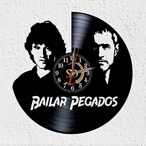 VINY WOODY Reloj Nuevo Balada Española Musica Pop Rock Decoracion de Pared Reloj de Disco de Vinilo