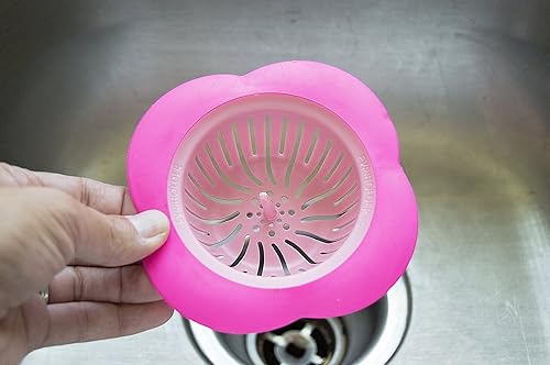 Miniatura 5 de Evri-Sink - Colador de fregadero con borde ancho grande, herramienta para fregaderos de cocina, se adapta a la mayoría de fregaderos de cocina