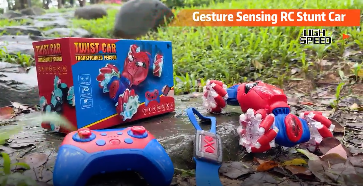 Amazon.com: S-pider Rc Gesture Sensing Stunt Car Toys for Boys 3