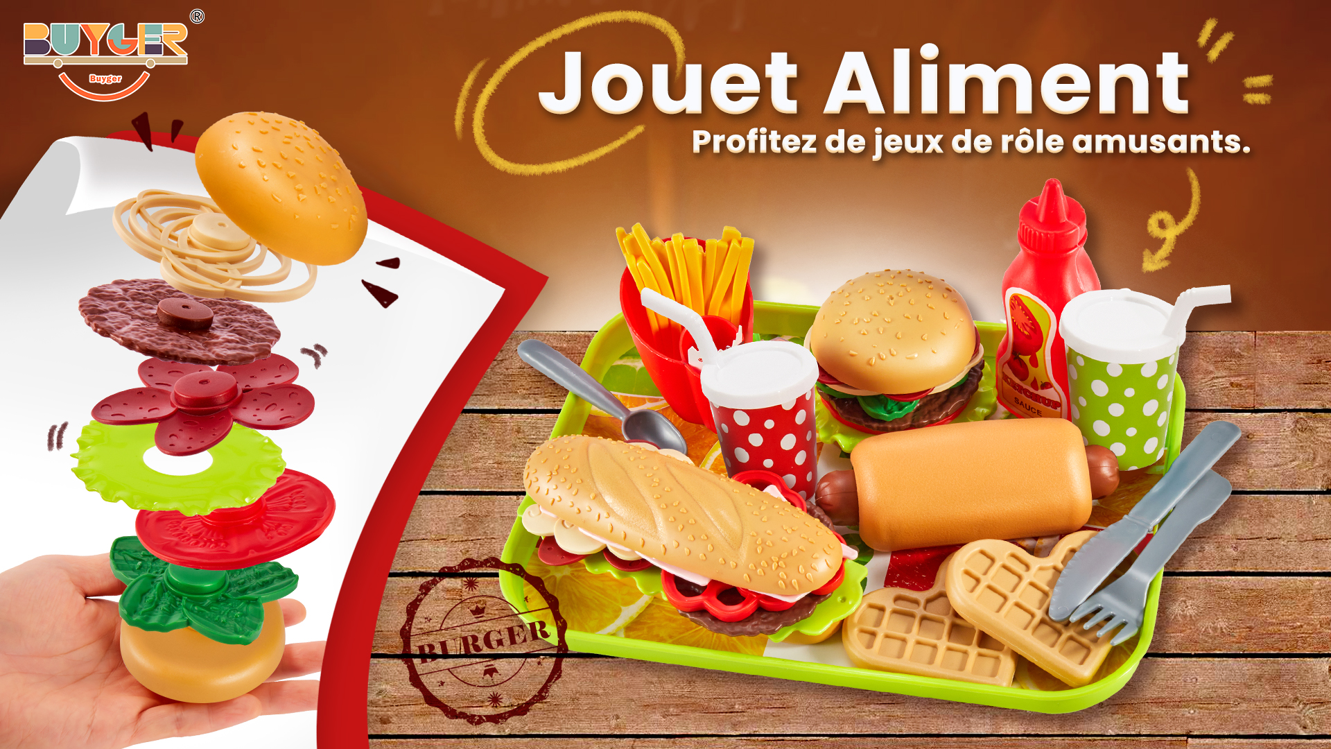 Coquetier enfant - Coquetier en bois, accessoires cuisine enfant - Janod