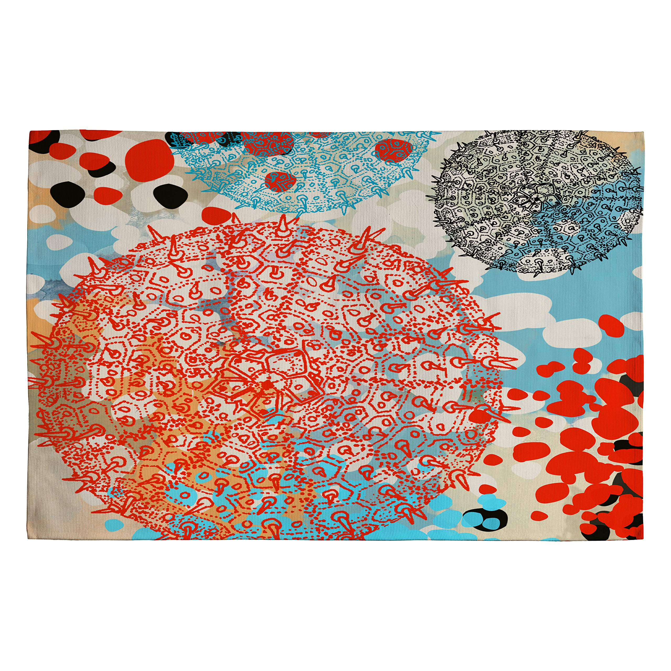 Deny Designs Irena Orlov Exotic Sea Life 2 Woven Rug