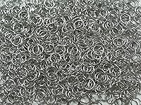 Vista 7 de Anillos de salto de aluminio brillante de 1 libra 14G 1/2" ID (más de 1150 anillos)