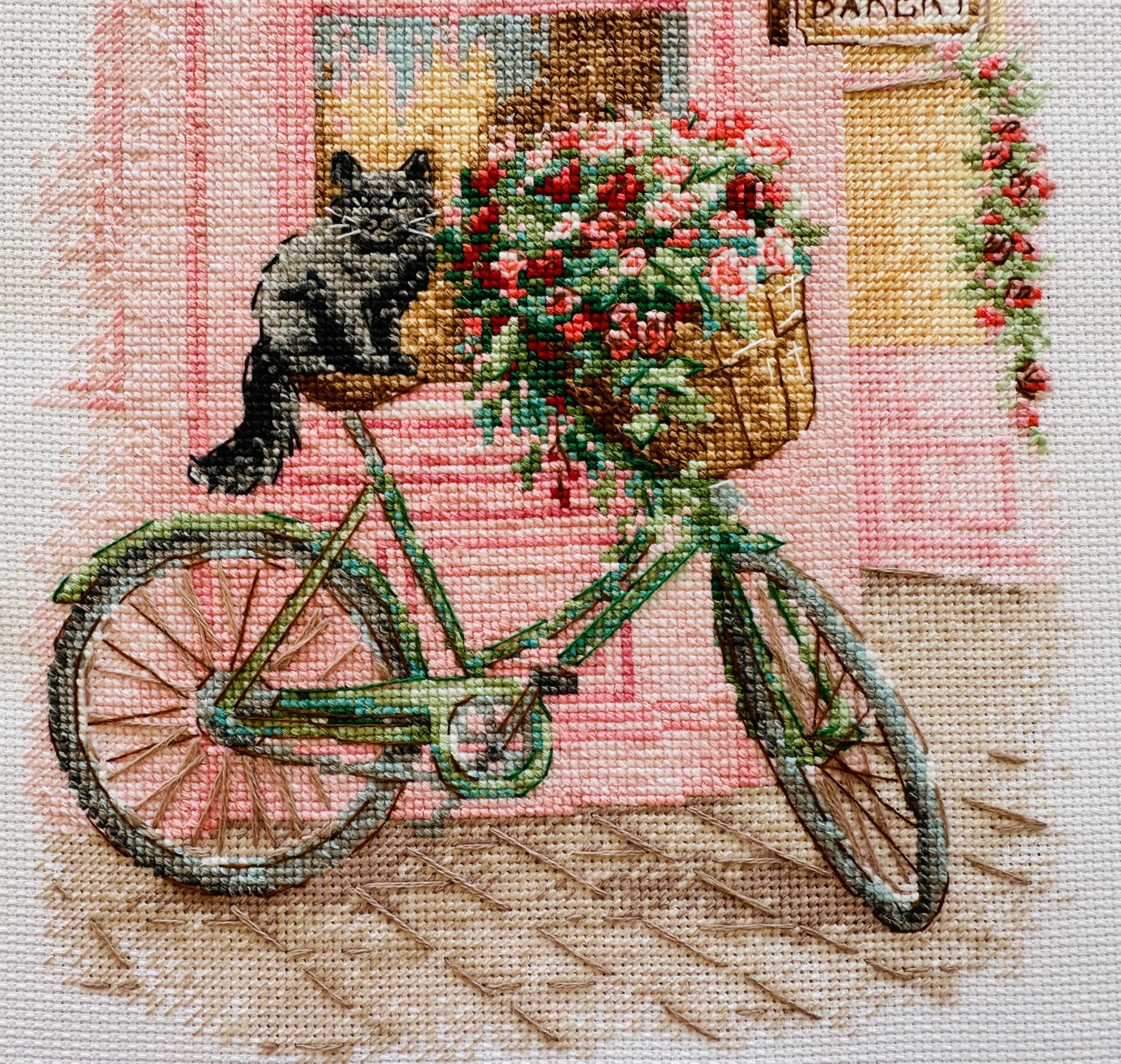 RIOLIS - Viaggio in fiore 2246, Punto croce 21x30cm, Punto croce kit da ricamare, Disegni da ricamare, Embroidery kit, Set punto croce, Kit ricamo punto croce