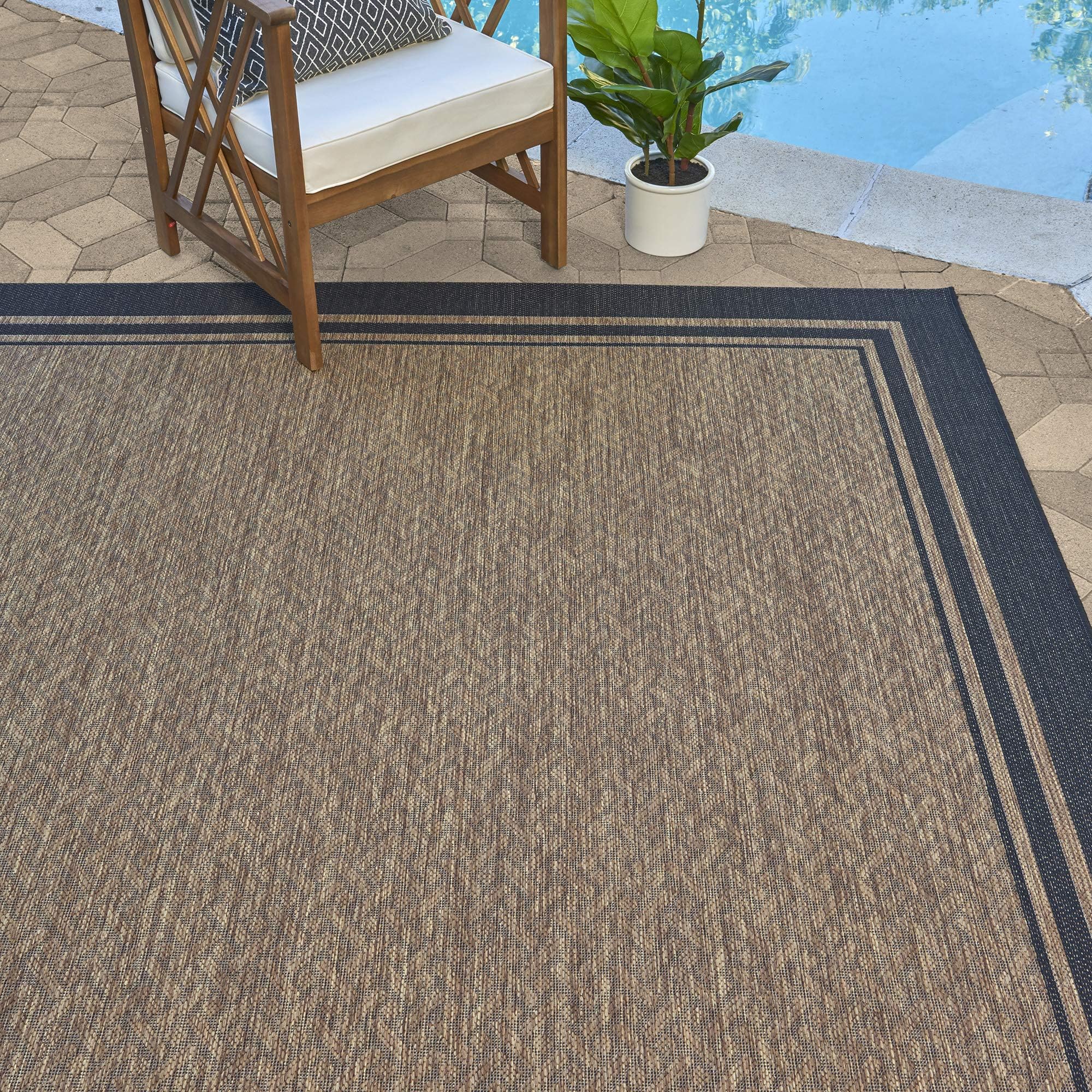 Amazon.com: 10'x10' Square - Ocean Blue - Economy Indoor/Outdoor Carpet ...