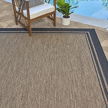 Gertmenian Premium Printed Indoor Outdoor Rugs by Reyn Spooner - 9x13 Ft Extra Large, Soft, Durable, & Washable Tropical Rugs for Deck, Patio or Living Room - Pacific Paradise, Multi, 46770