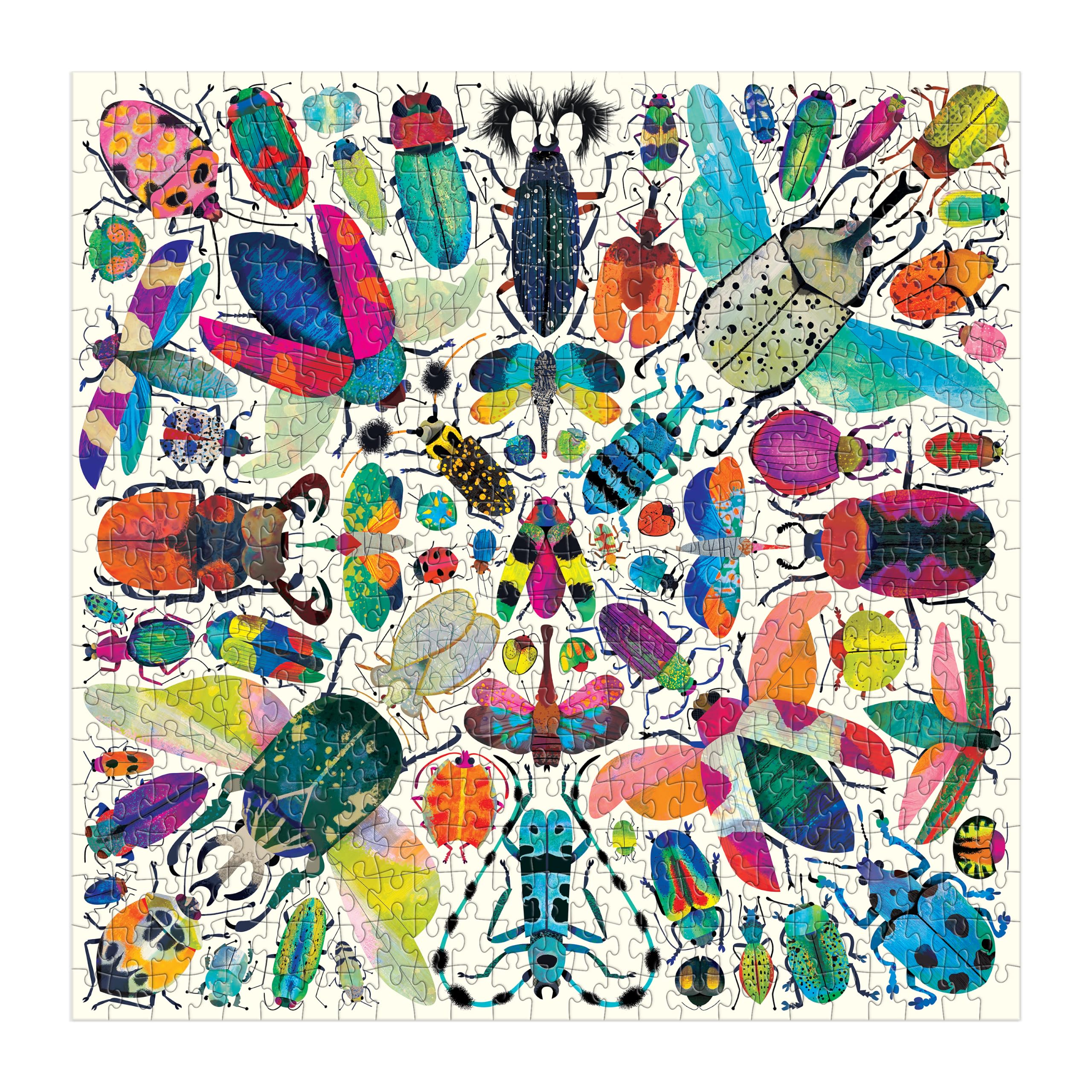 Mudpuppy Kaleido-Beetles 500 Piece Jigsaw Puzzle -3 Mudpuppy Kaleido-Beetles 500 Piece Jigsaw Puzzle -3