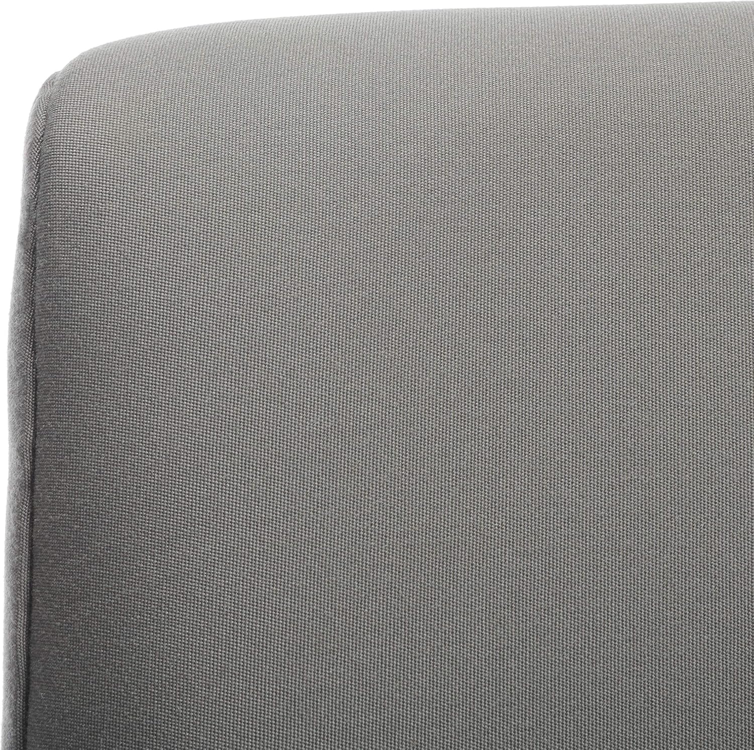 SAFAVIEH Couture Collection Nolita Glam Charcoal Grey Dining Chair
