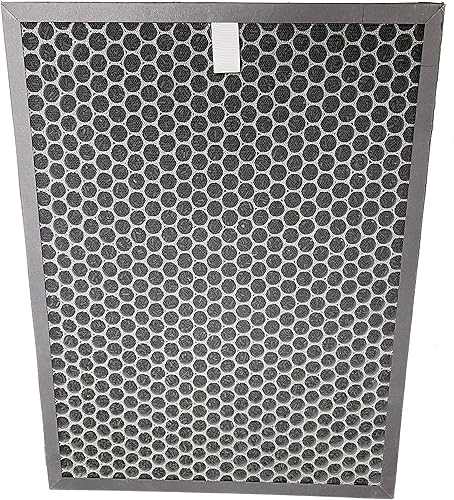 Miniatura 3 de Paquete de 2 filtros de carbono Nispira True HEPA de repuesto compatibles con el purificador de aire Coway Airmega Max2 400S 400. 10.88" x 1.75" x