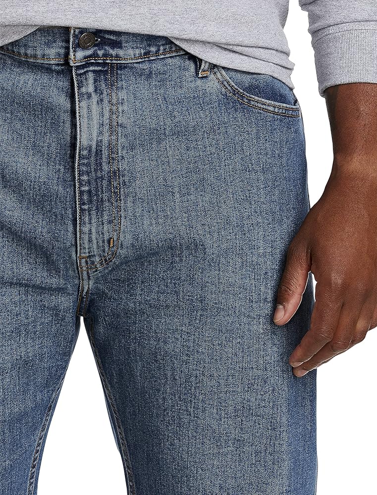 Levi's Men's 505 Workwear Fit Jeans, Medium Stonewash