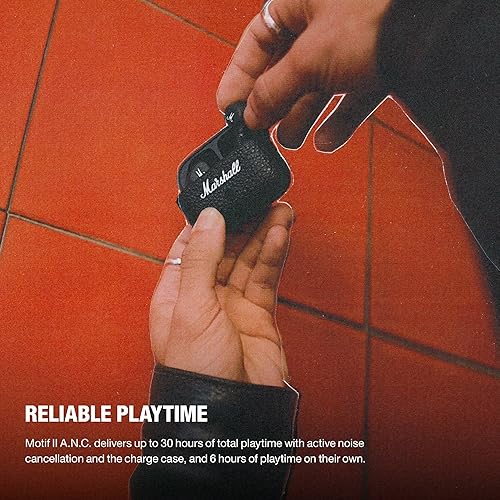 Miniatura 4 de Marshall Motif II - Auriculares inalámbricos con cancelación activa de ruido, color negro