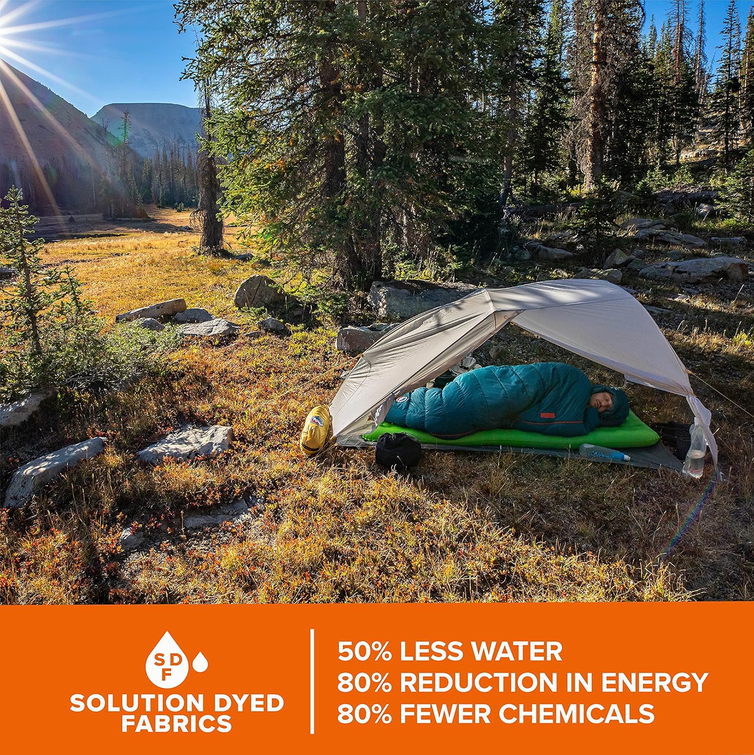 Big Agnes Tiger Wall UL Ultralight Tent with UV-Resistant Solution Dyed Fabric Big Agnes Tiger Wall UL Ultralight Tent with UV-Resistant Solution Dyed Fabric