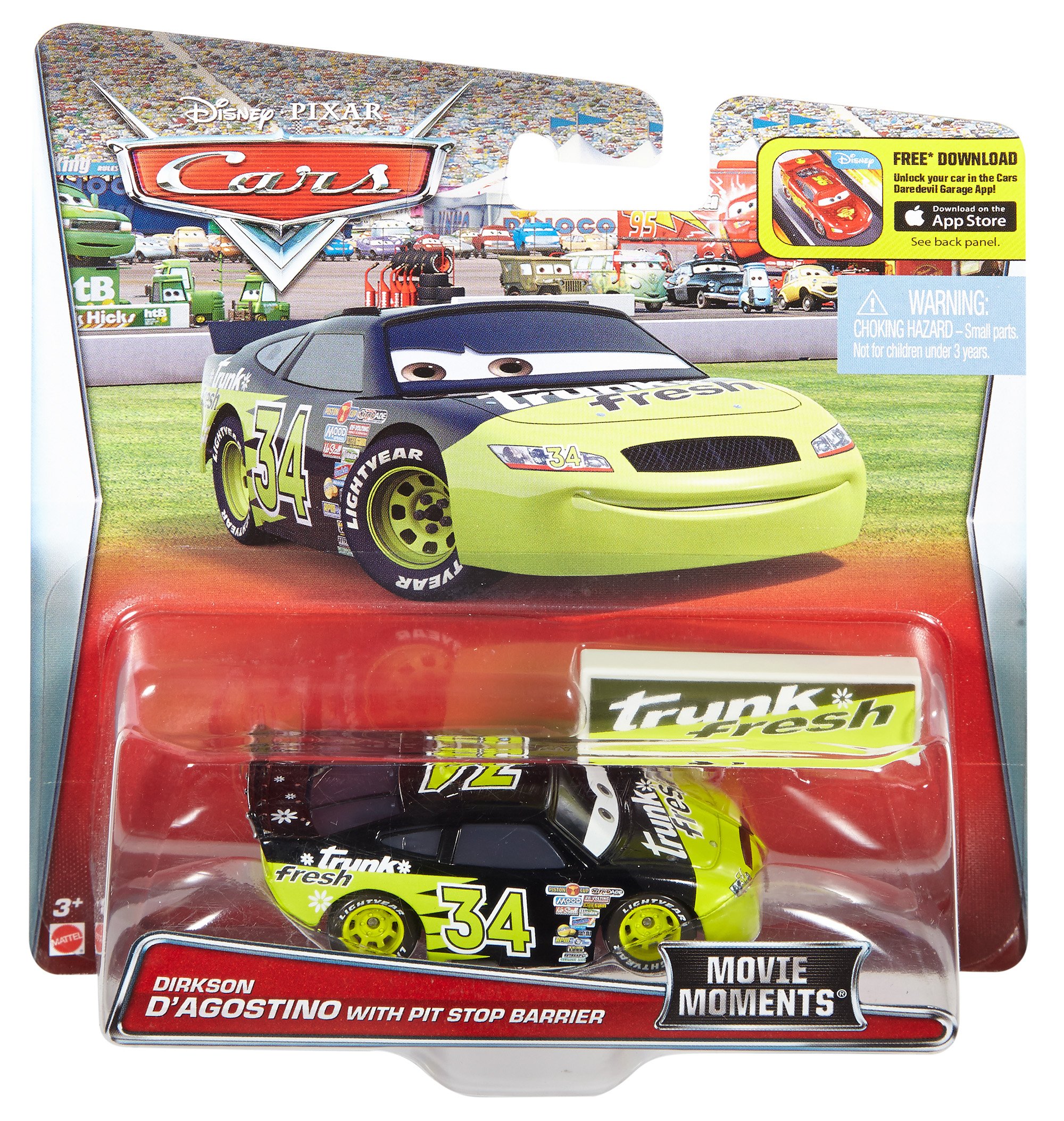 ディズニーストア限定 カーズ トランク フレッシュ 34 Trunk Fresh