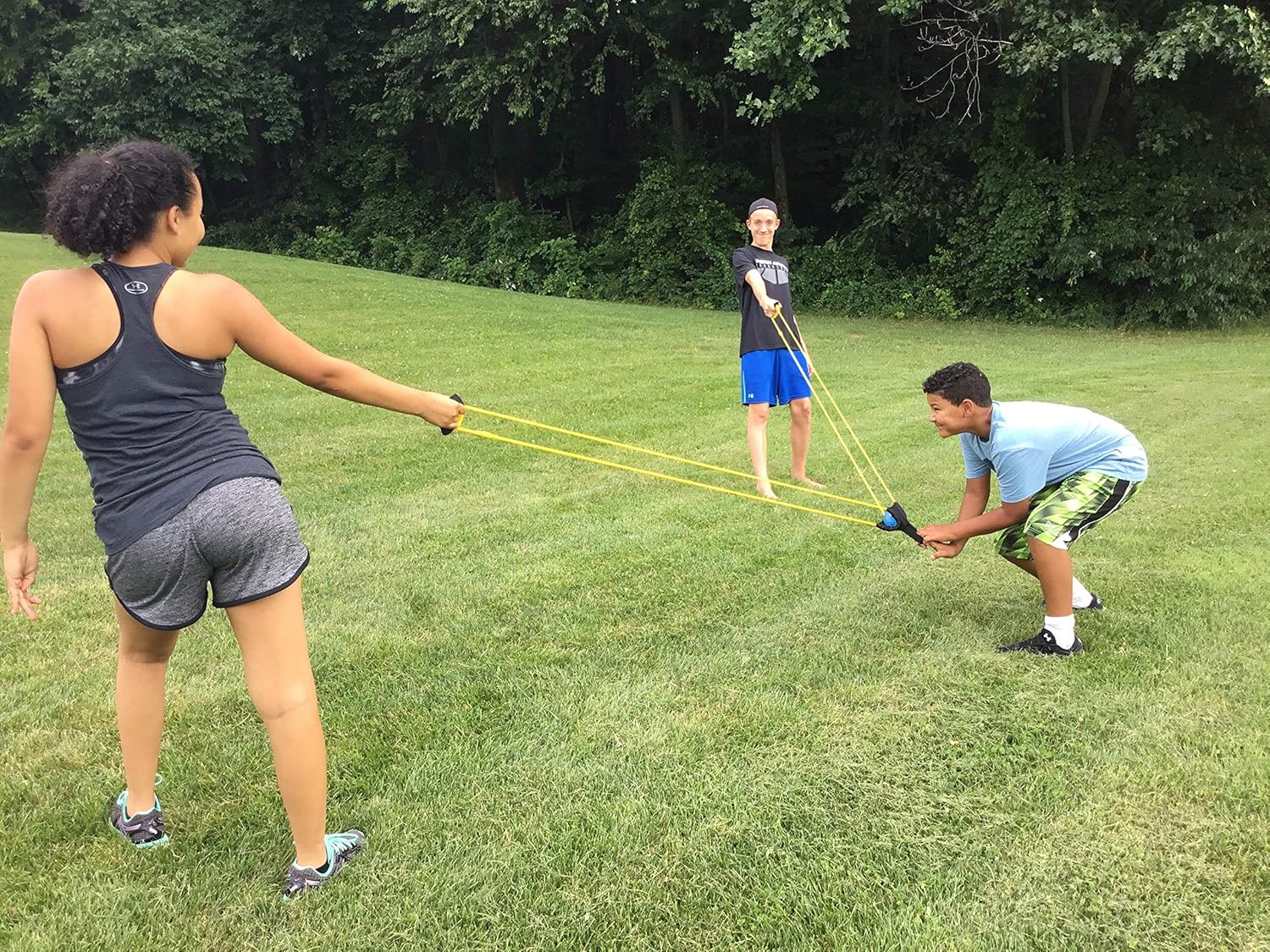 Hydro Sling The Assault Team Water Balloon Launcher Sling Shot, 200 Yards with 150