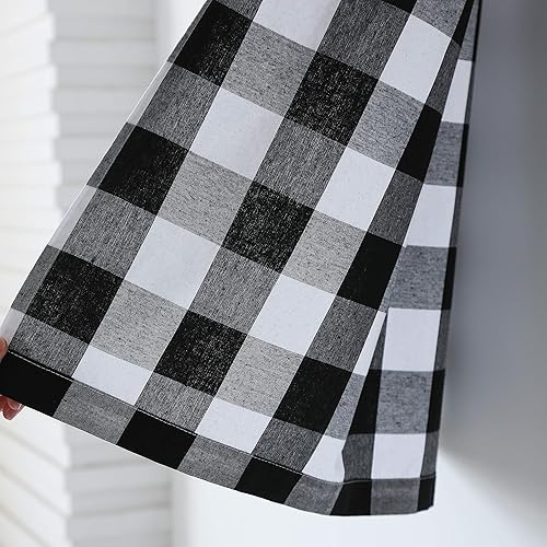 Miniatura 4 de Cortinas de algodón para ventana de cocina estilo campirano clásico Distintos estilos.