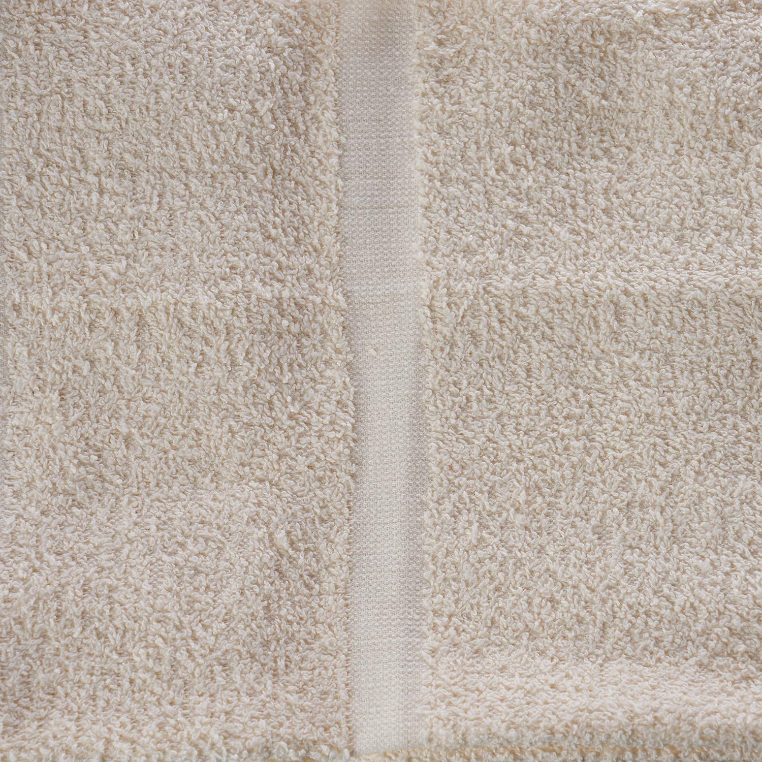 SIMPLI-Magic Cotton Hand Towels 16"x27" (12 Pack) – Soft Towels for Bathroom, Kitchen, Salon & Gym (Beige)