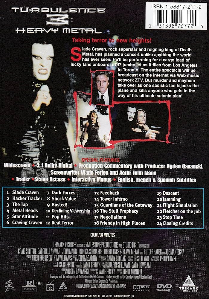 Amazon.com: Turbulence 3 - Heavy Metal : Craig Sheffer