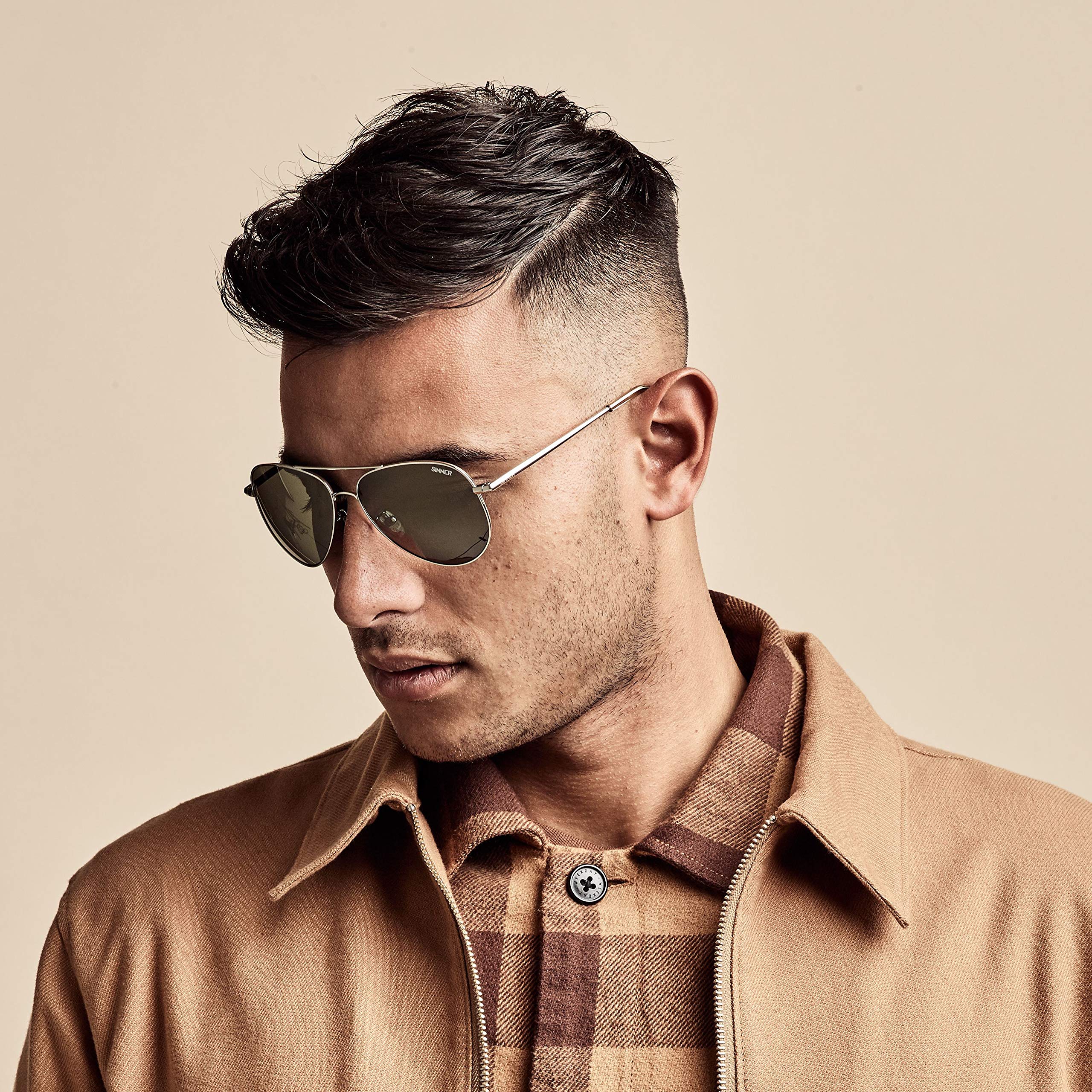 SINNER Morin Sonnenbrille Rund - Retro Sonnenbrille für Herren und Damen - UV400 Schutz - Verspiegelt - Ideal im Sommer - Mehrere modische Farben