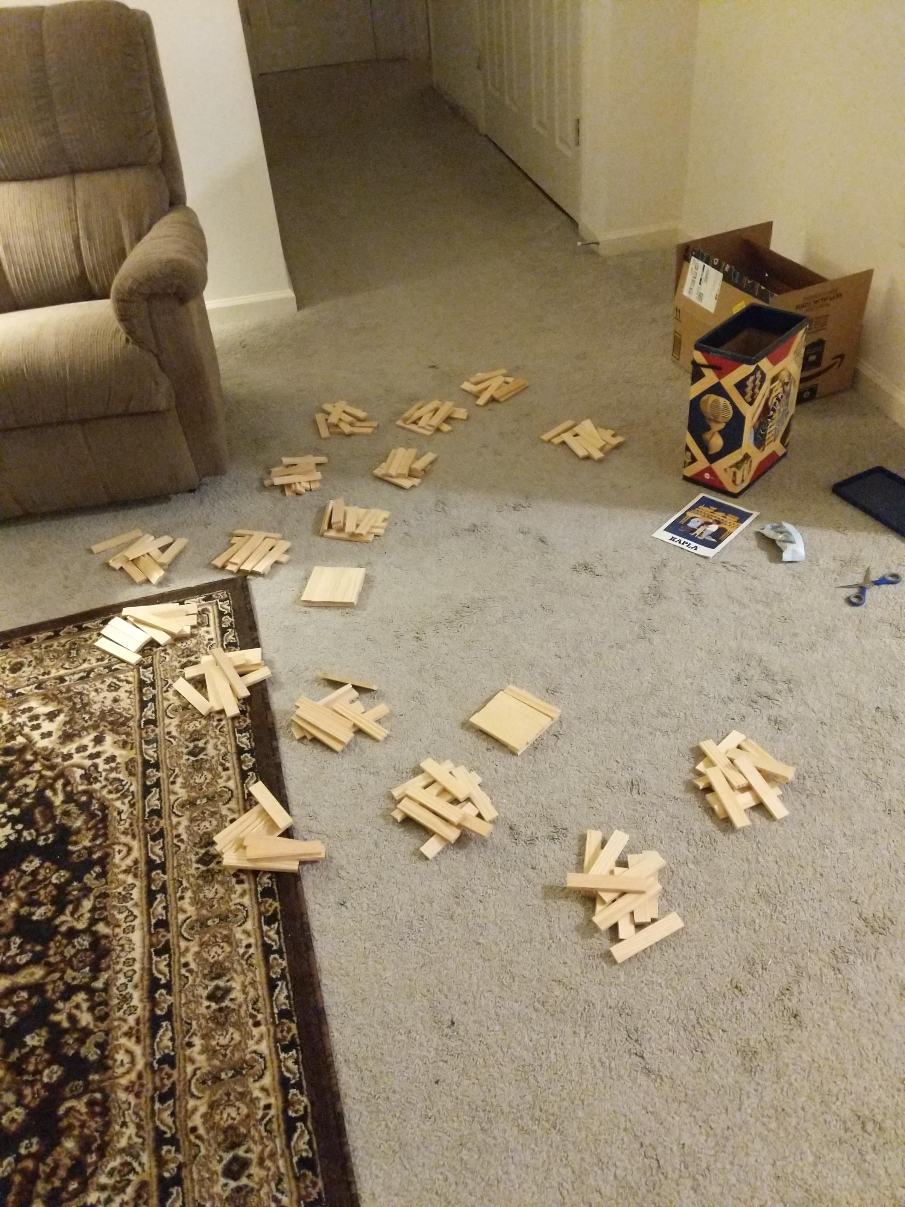 Amazon.com: KAPLA Wooden Construction kit 200 Bricks : Toys & Games