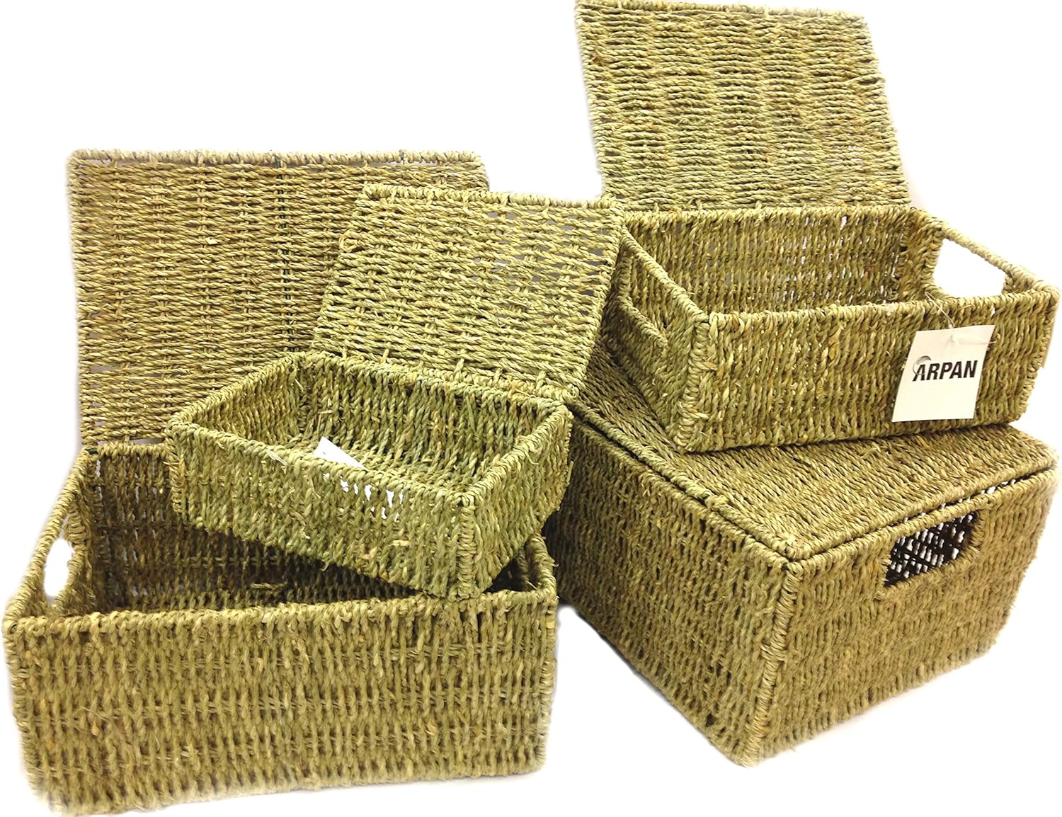 Set of 3 Floral Bird Design Decorative Storage Boxes. Amazon.co.uk