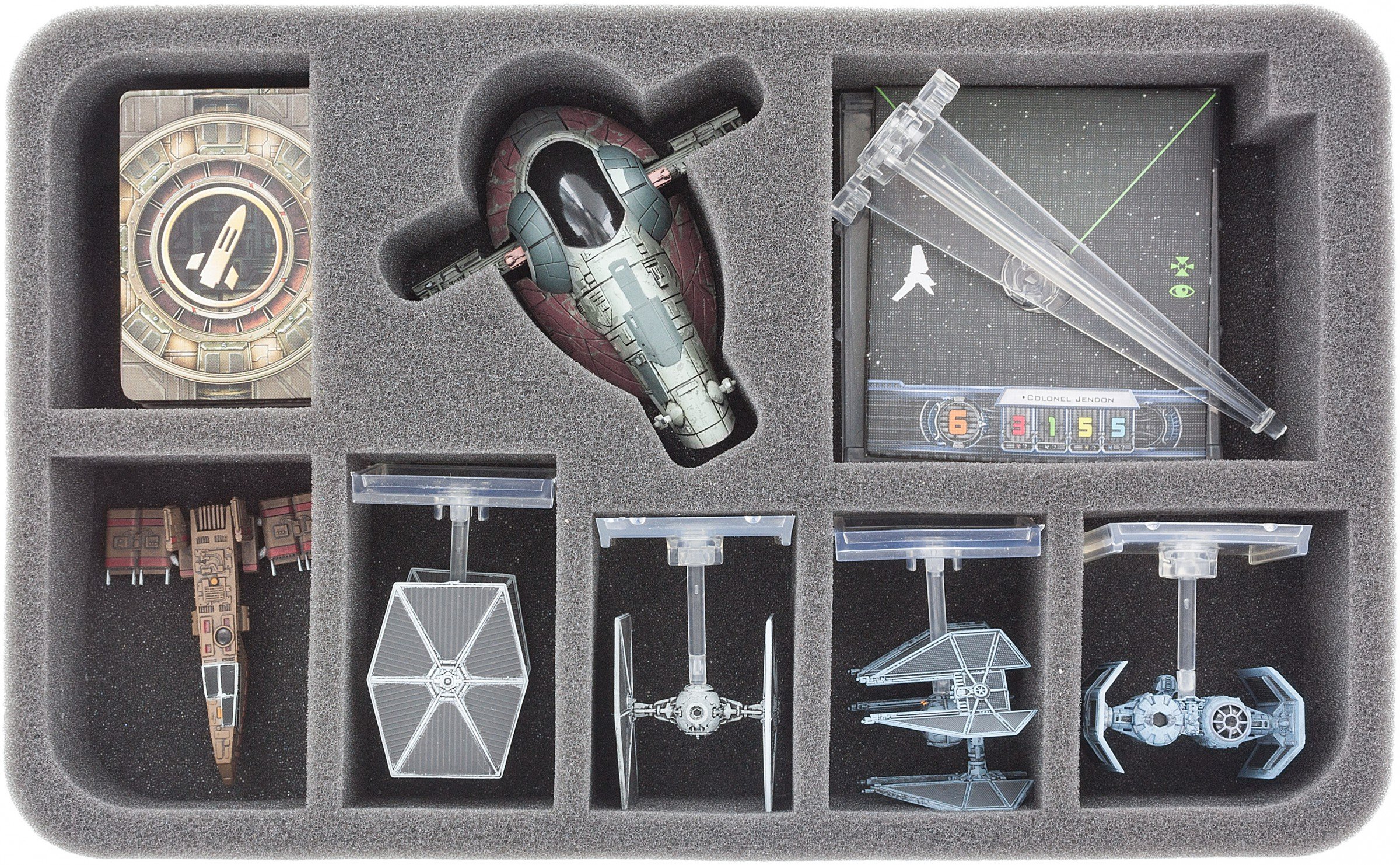Feldherr Mini Plus Étui Compatible avec X-Wing Scum et Villainy, St