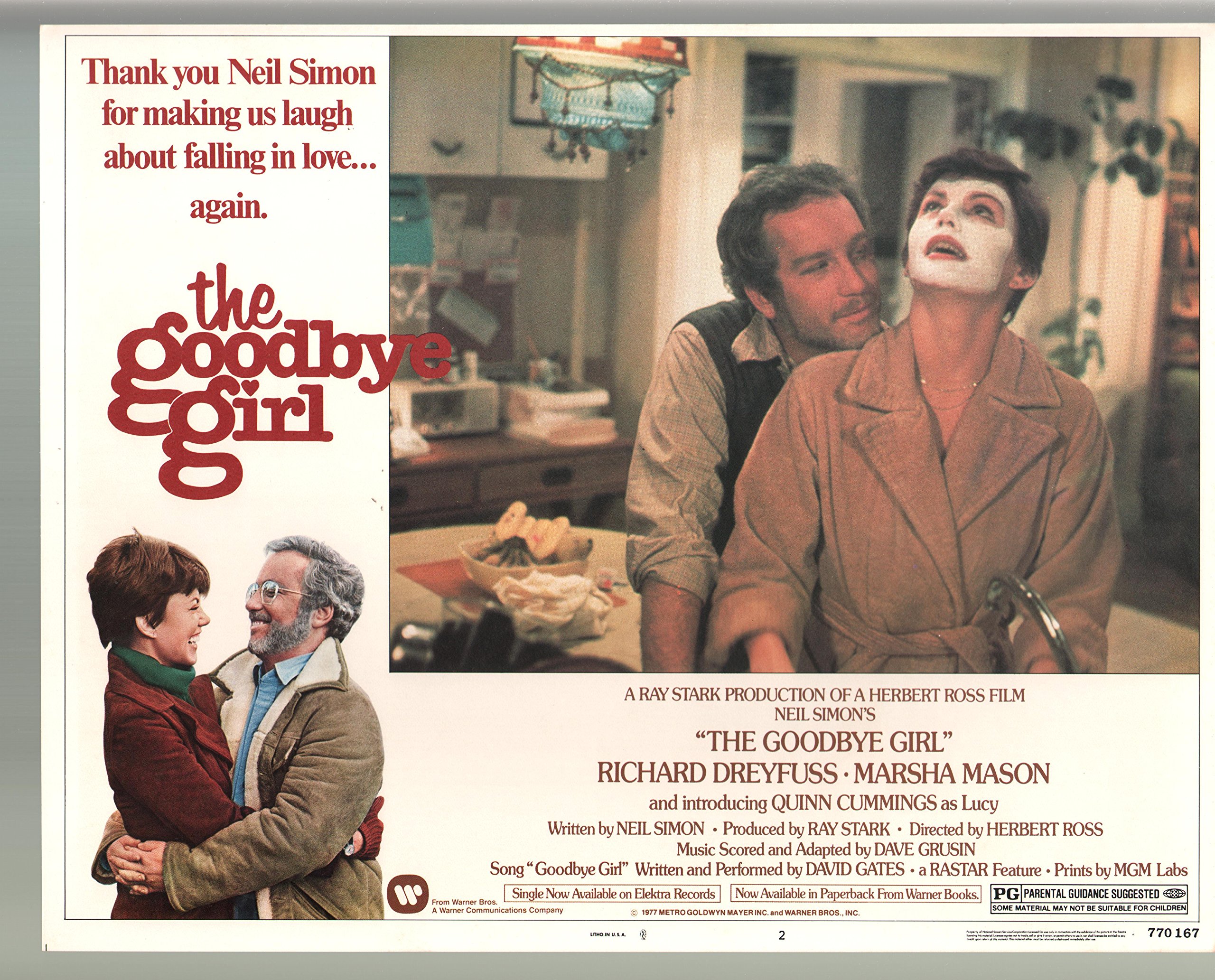 The Goodbye Girl Movie Poster