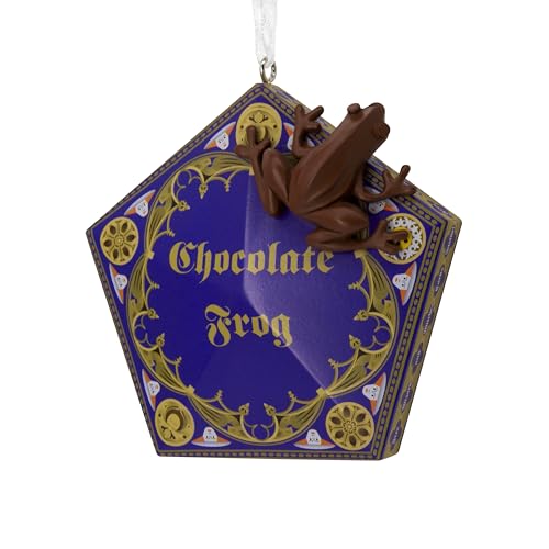Hallmark Harry Potter Chocolate Frog Christmas Ornament, Gifts for Harry Potter Fans