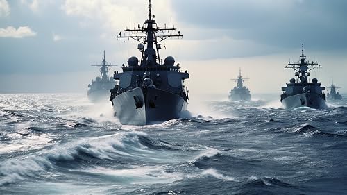 Navy Aircrft Warships Battle Survival Game: Naval Fleet Combat Missions Deep Sea Shooting Games – vue 2