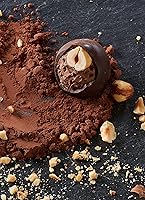 Vista 4 de Baci Original Dark Trufa fina de chocolate negro con avellanas 4.4 onzas cada bolsa - Paquete de 4