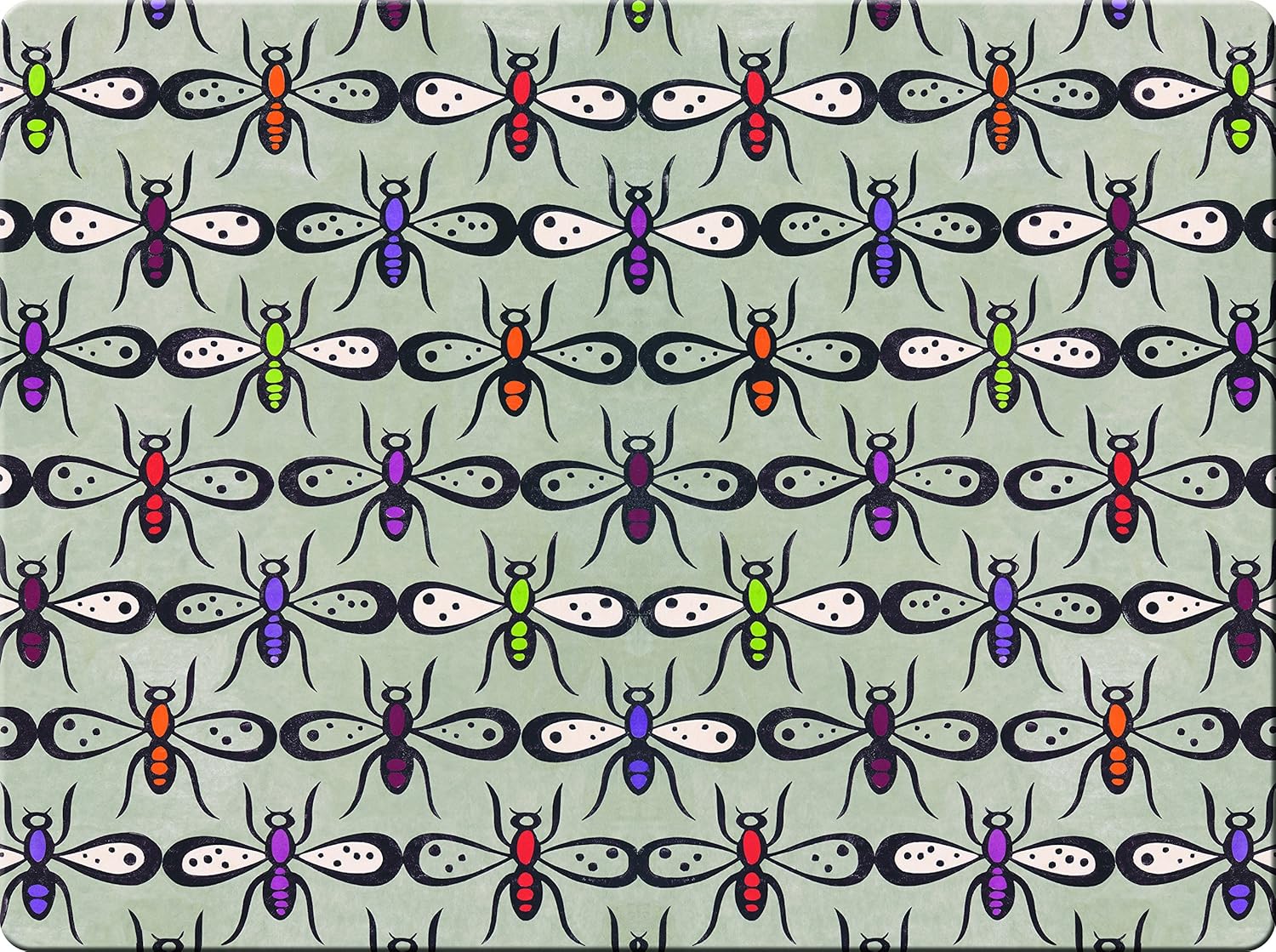 Hadley Table Wings Hard Placemats, Rectangle, Set of 4