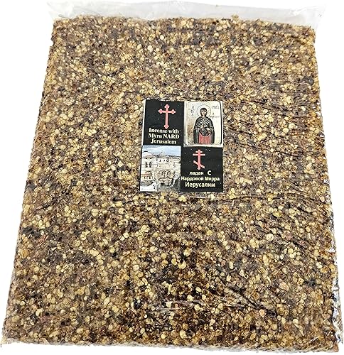 Miniatura 8 de Holy Land Market Jerusalén - Incienso de flores trituradas y selladas de Tierra Santa (Nard, 3.5 onzas)