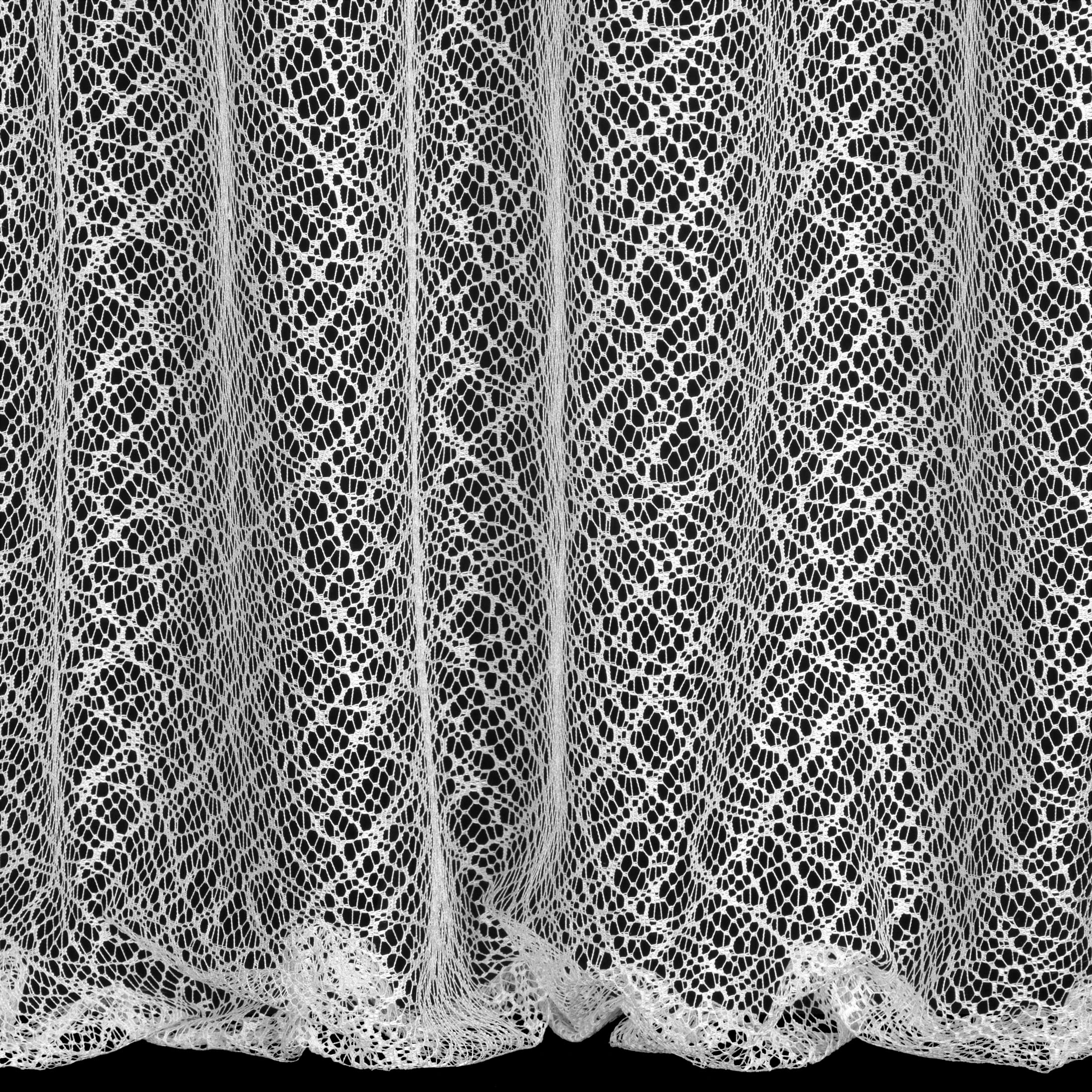 Eurofirany AMANDA Net Curtain with Rufflette Tape, 1 Pc, Window Curtain, Transparent - Image 4