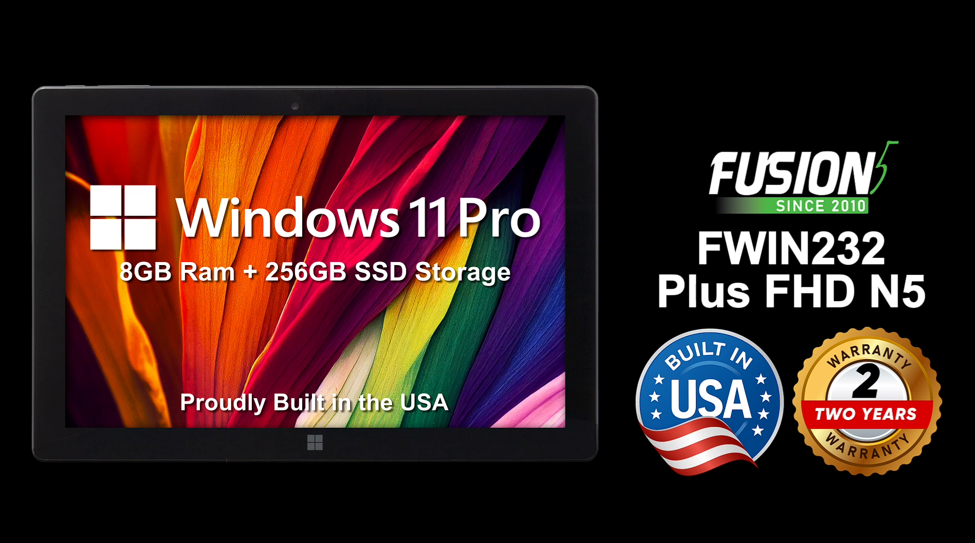 Amazon.com : Fusion5 Built in USA 10.1” Windows 11 Professional